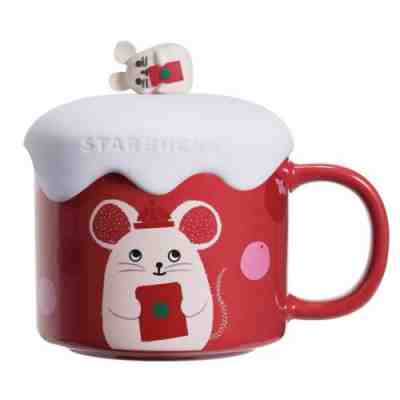 New Starbucks 2020 China Chinese New Year Of Rat 10oz Happy Red Packets Mug - Sold on eBay Jan, 6th 2020 for $25.99