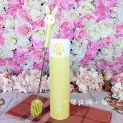 New Starbucks 2017 China Mid Autumn 400ml Thermos Hide Rabbit Tumbler With Brush - Sold on eBay Jan, 6th 2020 for $70.00