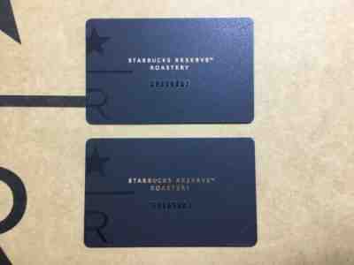 New Starbucks China 2017 Shanghai Reserve Roastery Gift Card RMB200+500 - Sold on eBay Jan, 6th 2020 for $15.00