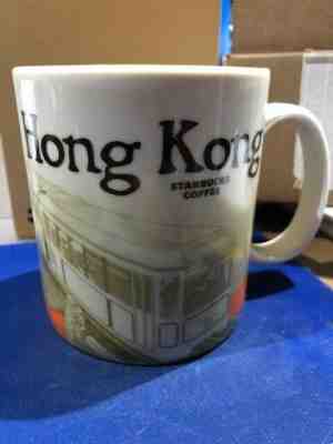 Starbucks Hong Kong Global Icon City Collector Coffee Mug Cup 16 Oz. Rare - Sold on eBay Jan, 11th 2020 for $20.00