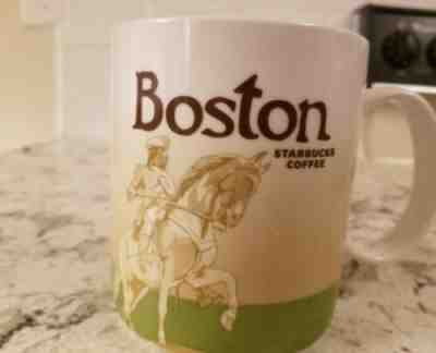  Starbucks Boston Collector Series Coffee Mug  2010 16oz Paul Revere Statue - Sold on eBay Jan, 11th 2020 for $16.99