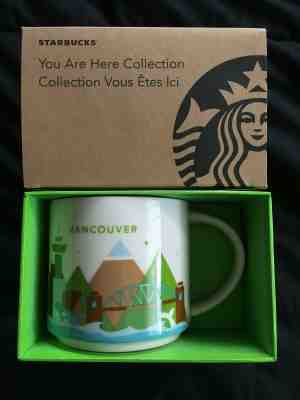 Starbucks Coffee Mug VANCOUVER, CANADA  (You Are Here) Brand New - Sold on eBay Jan, 11th 2020 for $32.99
