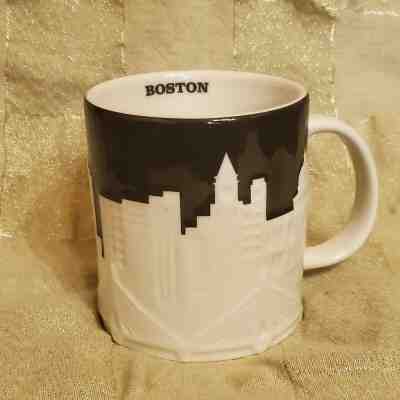 STARBUCKS Boston CITY RELIEF Architecture COLLECTOR SERIES MUG 2012 - Sold on eBay Jan, 11th 2020 for $22.00