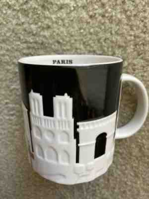 Starbucks Black Relief Mug Paris France Cup - Sold on eBay Jan, 11th 2020 for $29.00