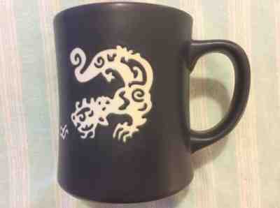 Starbucks Bone China Coffee Tea Mug Cup Matted Black Red 2011 Komodo Dragon16 Oz - Sold on eBay Jan, 11th 2020 for $16.00