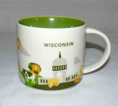 Starbucks 14 oz. You Are Here Wisconsin Mug Cup  - Sold on eBay Jan, 11th 2020 for $22.00