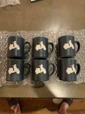 2011 Starbucks SCOOTER Vespa Moped Bone China Coffee Mugs Set of 6, USED - Sold on eBay Jan, 11th 2020 for $30.00