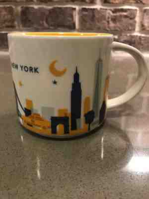 Starbucks New York City NYC You Are Here Collection Coffee Cup 2015 Mug 14oz - Sold on eBay Jan, 11th 2020 for $22.00