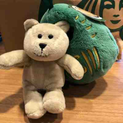 Starbucks Japan New Year Mini  Daruma Bear Lucky Fortune Charm 2020 - Sold on eBay Jan, 11th 2020 for $28.99