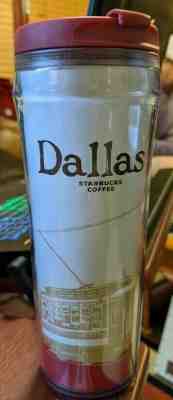 2004 Starbucks Dallas Travel Coffee Mug Tumbler Texas Collectors Mug - Sold on eBay Jan, 11th 2020 for $18.00