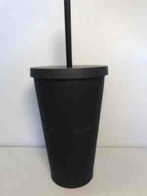 Starbucks Matte Black Tumbler Cold Cup 16oz Grande Mug 2017 Collection  - Sold on eBay Jan, 11th 2020 for $19.99