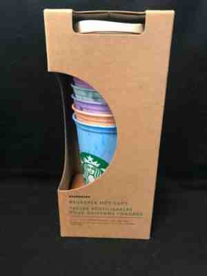 Starbucks Spring 2019 Reusable Hot Cups Marbled Colors New BPA Free - Sold on eBay Jan, 11th 2020 for $18.00