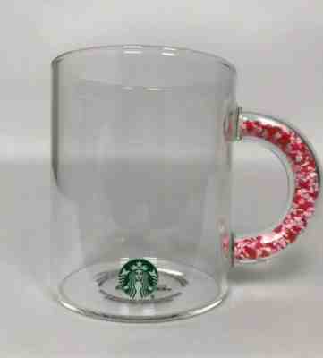 2020 Starbucks Valentines Confetti Hearts Handle Glass Mug Cup New Ships ASAP - Sold on eBay Jan, 10th 2020 for $29.99