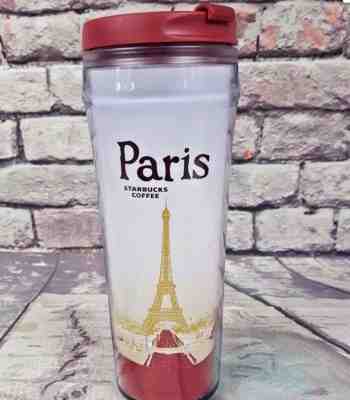 Starbucks PARIS France Global Icon Cities Travel Tumbler Coffee Mug Cup 12 oz - Sold on eBay Jan, 10th 2020 for $17.99