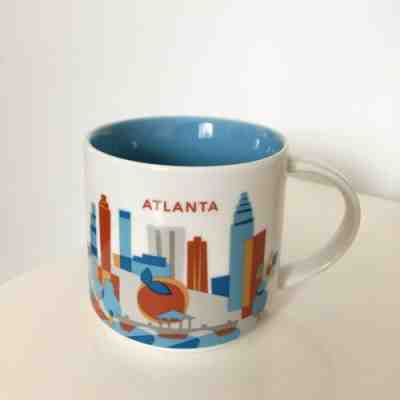 Starbucks Atlanta You Are Here 14oz Coffee Mug Cup 2015, Excellent Condition - Sold on eBay Jan, 10th 2020 for $24.50