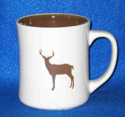 Starbucks Mug Deer Stag Buck Elk Antlers Hunter 12oz Coffee Cup Embossed 2008  - Sold on eBay Jan, 10th 2020 for $18.98