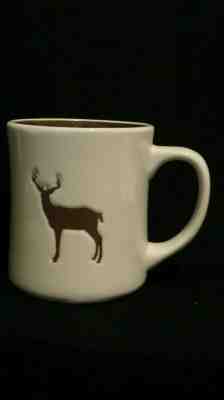 Starbucks Mug ~ Elk Deer Stag Buck Antlers  ~ Man Cave - Embossed - Sold on eBay Jan, 10th 2020 for $16.98