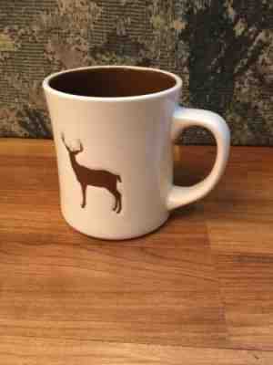 Starbucks Coffee Mug Deer Embossed 2008 - Sold on eBay Jan, 10th 2020 for $18.00