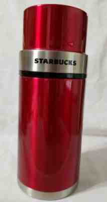 Starbucks 2006  17 oz Coffee Travel Thermos Red Stainless Steel & cup lid  - Sold on eBay Jan, 10th 2020 for $19.99