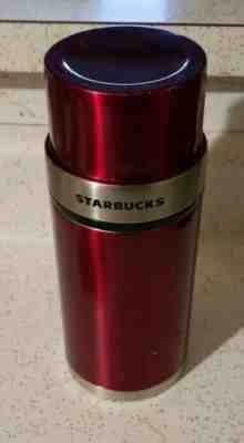 Starbucks Red Tumbler Thermos  17oz Travel Cup Hot Cold Stainless Steel - Sold on eBay Jan, 10th 2020 for $22.50