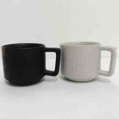 Starbucks Halloween 2019 Skull & Spiderweb Set Of 2 Coffee Mugs Black White New - Sold on eBay Jan, 10th 2020 for $37.99