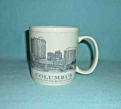 Starbucks Coffee 2008 Columbus Ohio 4" Architecture Series 18 Ounce Mug - Sold on eBay Jan, 10th 2020 for $23.99