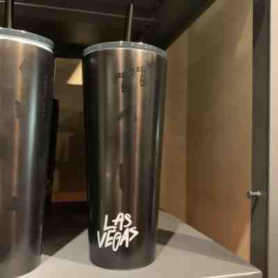 Starbucks Las Vegas Black Plastic Tumbler - Sold on eBay Jan, 10th 2020 for $40.00