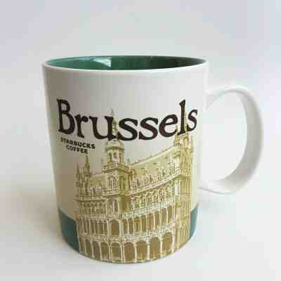 Original Starbucks City Mug 16 oz Global icon city BRUSSELS, Belgium Series 2015 - Sold on eBay Jan, 10th 2020 for $21.00