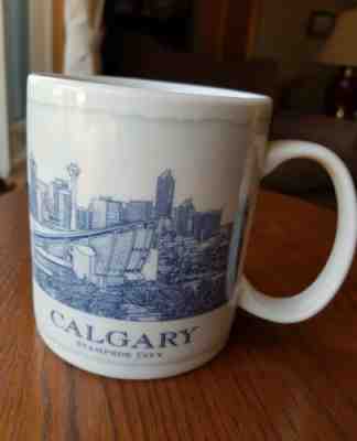 Starbucks 2007 Architect Series Calgary Alberta Collector Coffee Mug Cup 18 oz - Sold on eBay Jan, 5th 2020 for $34.00