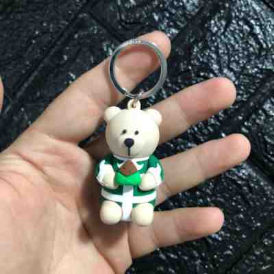 New Rare China 2018 Starbucks Limited Edition Zongzi Bear Key Chain - Sold on eBay Jan, 3rd 2020 for $19.99