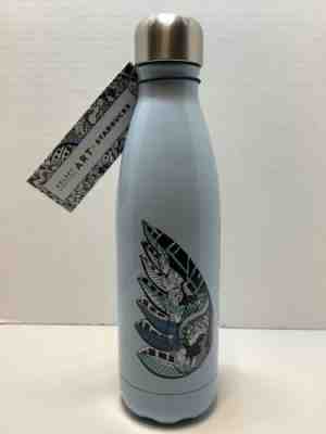 STARBUCKS S’well Swell Limited Edition Blue 17ozWater Bottle Kelsey Montague Art - Sold on eBay Jan, 2nd 2020 for $15.00