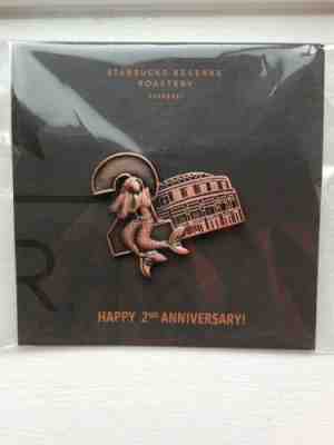 2019 China Starbucks reserve roastery Shanghai happy 2nd annivereary pin NEW - Sold on eBay Jan, 2nd 2020 for $25.00