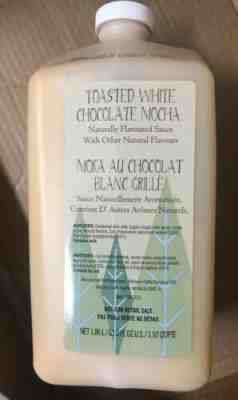 RARE Starbucks Toasted White Chocolate Mocha Sauce FAST SHIP! (1.86L / 63OZ) - Sold on eBay Dec, 31st 2019 for $54.00