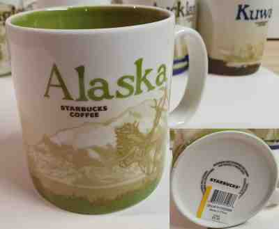2011 STARBUCKS Coffee Mug ALASKA Icon Series 16 oz MIC w SKU, Discontinued  - Sold on eBay Dec, 31st 2019 for $159.95