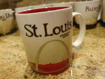 STARBUCKS ST LOUIS Coffee Mug 16oz Icon Series, 2012 MIC, NEW w SKU - Sold on eBay Dec, 31st 2019 for $42.00