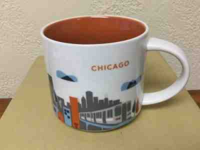 Starbucks Chicago You Are Here Coffee Mug Cup 14 Oz  - Sold on eBay Jan, 11th 2020 for $19.99