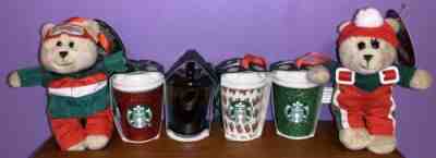 Starbucks Holiday Christmas 2019 Set Of 6 US Ornaments - Sold on eBay Jan, 12th 2020 for $74.75