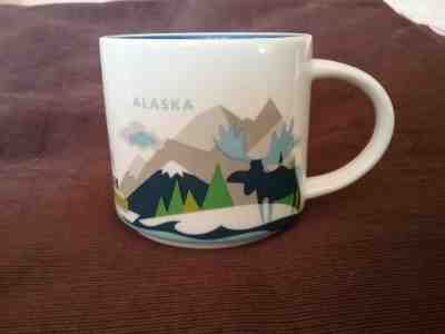 Starbucks "you are here" collection  2015 ALASKA coffee mug Retired - Sold on eBay Jan, 12th 2020 for $24.99