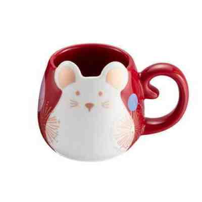 Starbucks Mug 2020 Chinese Zodiac Year of Rat 3oz. Thailand, Free Tracking - Sold on eBay Jan, 12th 2020 for $15.59