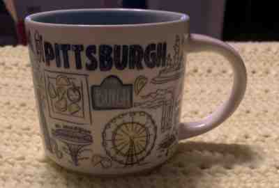 Starbucks Pittsburgh Pennsylvania “Been There Series” Collector Mug New No Box - Sold on eBay Jan, 12th 2020 for $19.99