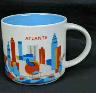 Starbucks You Are Here Atlanta Coffee Mug Cup - Sold on eBay Jan, 12th 2020 for $19.97
