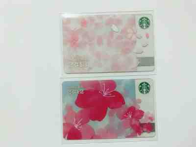 2012 2013?STARBUCKS JAPAN  SAKURA CHERRY BLOSSOM 2 CARDS PIN INTACT - Sold on eBay Jan, 12th 2020 for $35.00