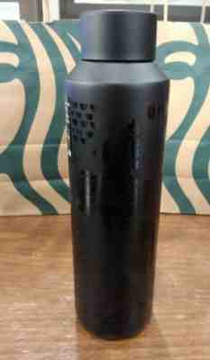 Starbucks  Siren WATER BOTTLE Travel Tumbler Vacuum Insulated 20oz Mermaid Black - Sold on eBay Jan, 12th 2020 for $30.99