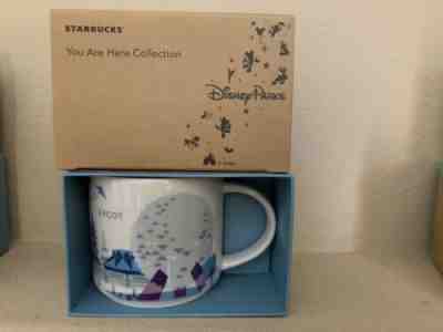 Starbucks Epcot Disney you Are Here Coffee Mug Cup 14 Oz Collection - Sold on eBay Jan, 12th 2020 for $32.00