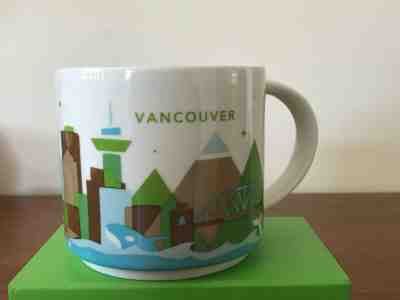 New (Unused) Starbucks Mug Vancouver You Are Here Collection Coffee Cup 14oz NIB - Sold on eBay Jan, 12th 2020 for $33.99
