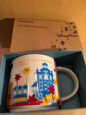 NIB Starbucks DISNEY’S HOLLYWOOD STUDIOS Mug~You Are Here Collection V.1 RARE - Sold on eBay Jan, 12th 2020 for $49.95