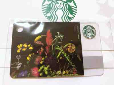 2017 STARBUCKS JAPAN  FRAGMENT AMKK  BOTANICAL ART CARDS PIN INTACT  - Sold on eBay Jan, 12th 2020 for $15.00