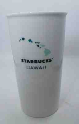Starbucks Hawaii Ceramic Travel Tumbler Mug Hawaiian Islands 2014 w/NO LID 12 oz - Sold on eBay Jan, 12th 2020 for $15.88