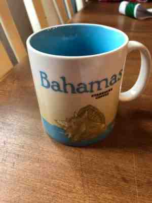 STARBUCKS Coffee Mug BAHAMAS Seashell Global Icon Collector 2015 Series 16 oz EC - Sold on eBay Jan, 12th 2020 for $20.00