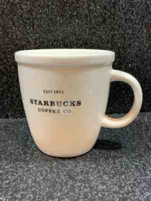 Starbucks 2001 Barista 16oz White Est 1971 Large Coffee Mug Excellent Condition - Sold on eBay Jan, 12th 2020 for $25.00